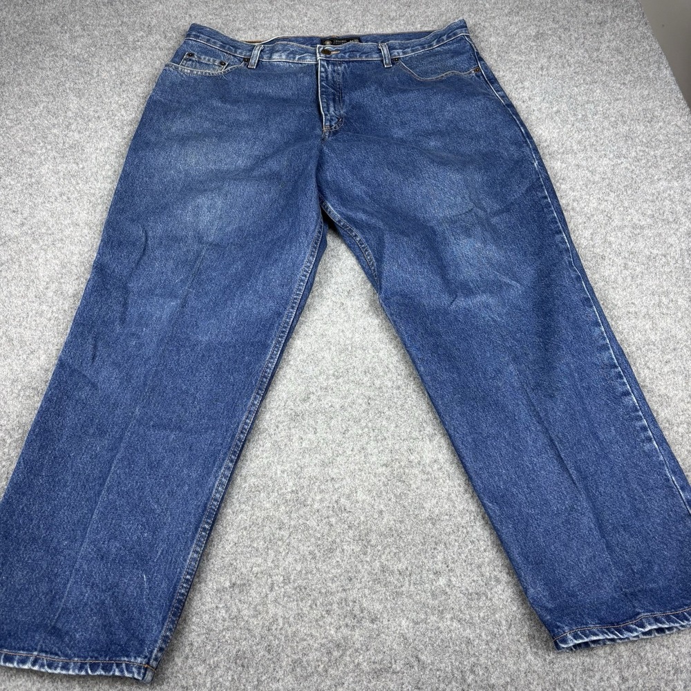 J Riggings Jeans Mens 40x30 Loose‎ Fit Baggy Blue Denim Straight Leg Casual Y2K